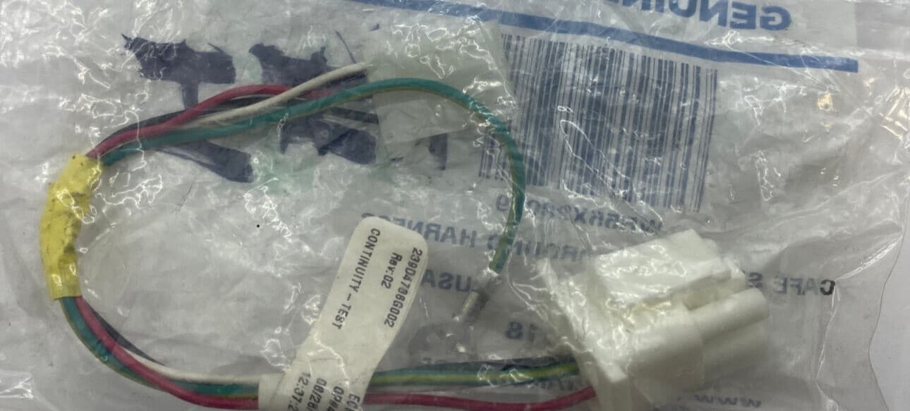 WR55X28079 OEM GE Refrigerator Cafe Secondary Ground Harness  New Genuine