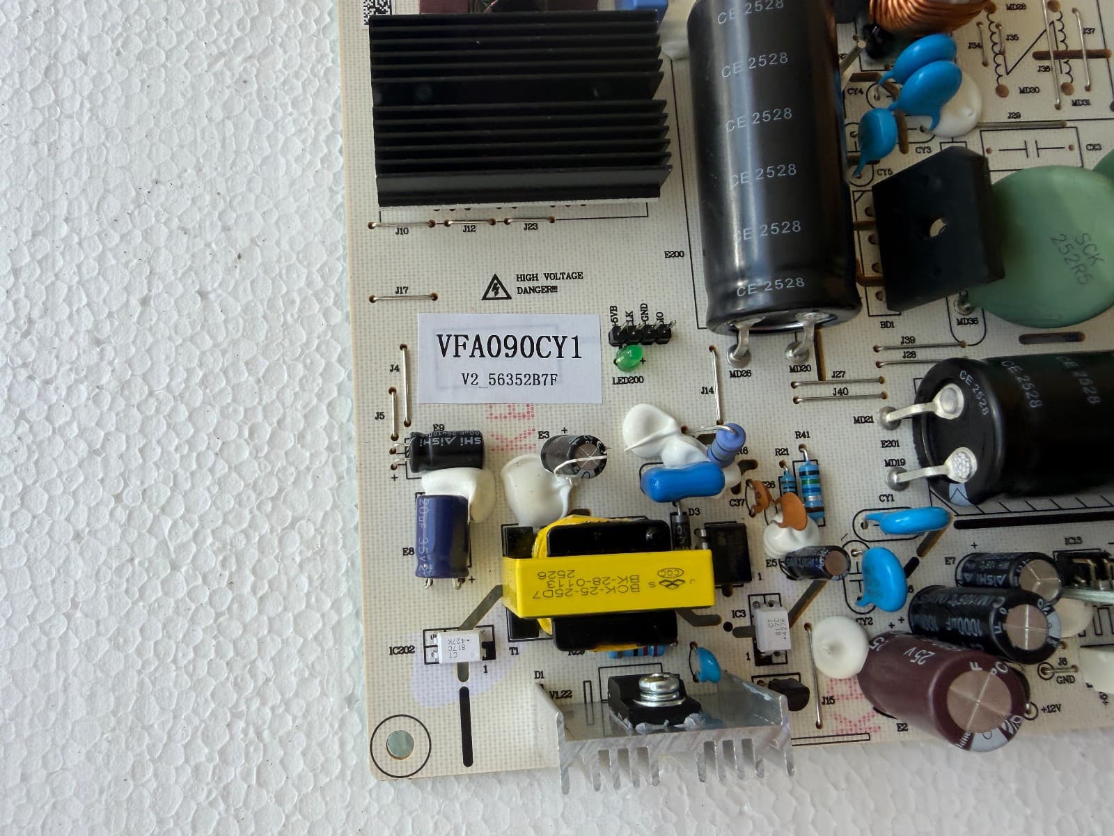 K2298403 OEM Hisense Refrigerator Main Control Board HRF266N6CSE New Genuine — thumbnail 3