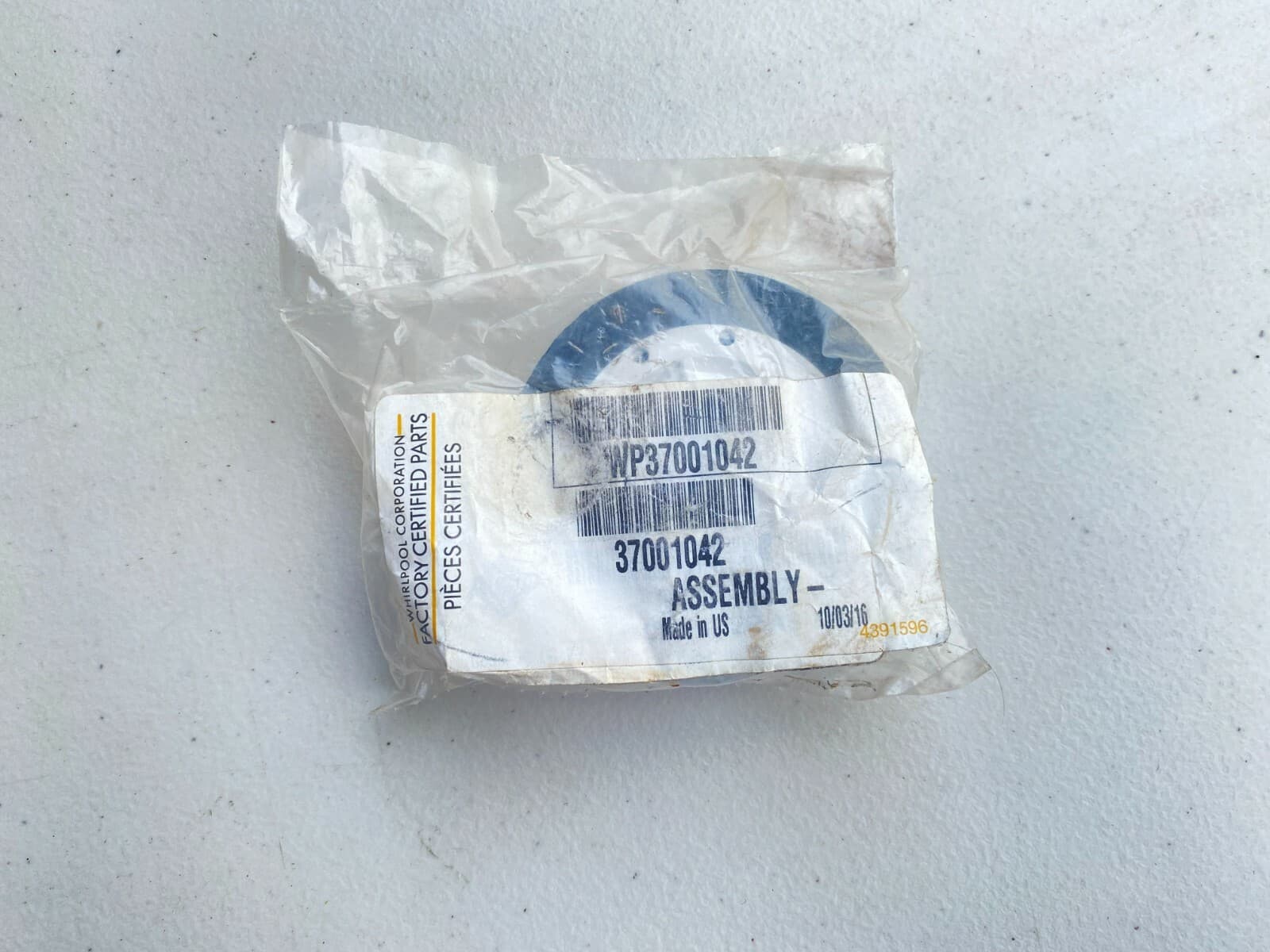New Genuine Whirlpool Drum Support Roller WP37001042 (37001042) — thumbnail 10
