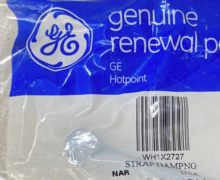 New Genuine OEM  GE Washer Washer Tub Dampening Strap (3 Pack ) WH1X2727 — thumbnail 3