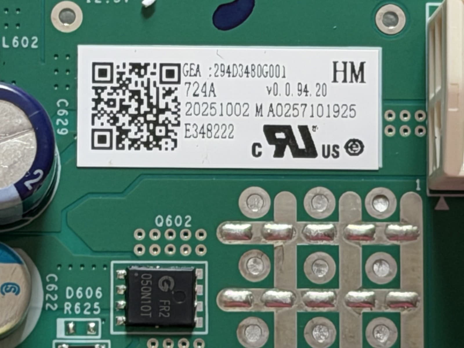 WR55X48792  GE Refrigerator Main Control Board OEM New Genuine — thumbnail 3