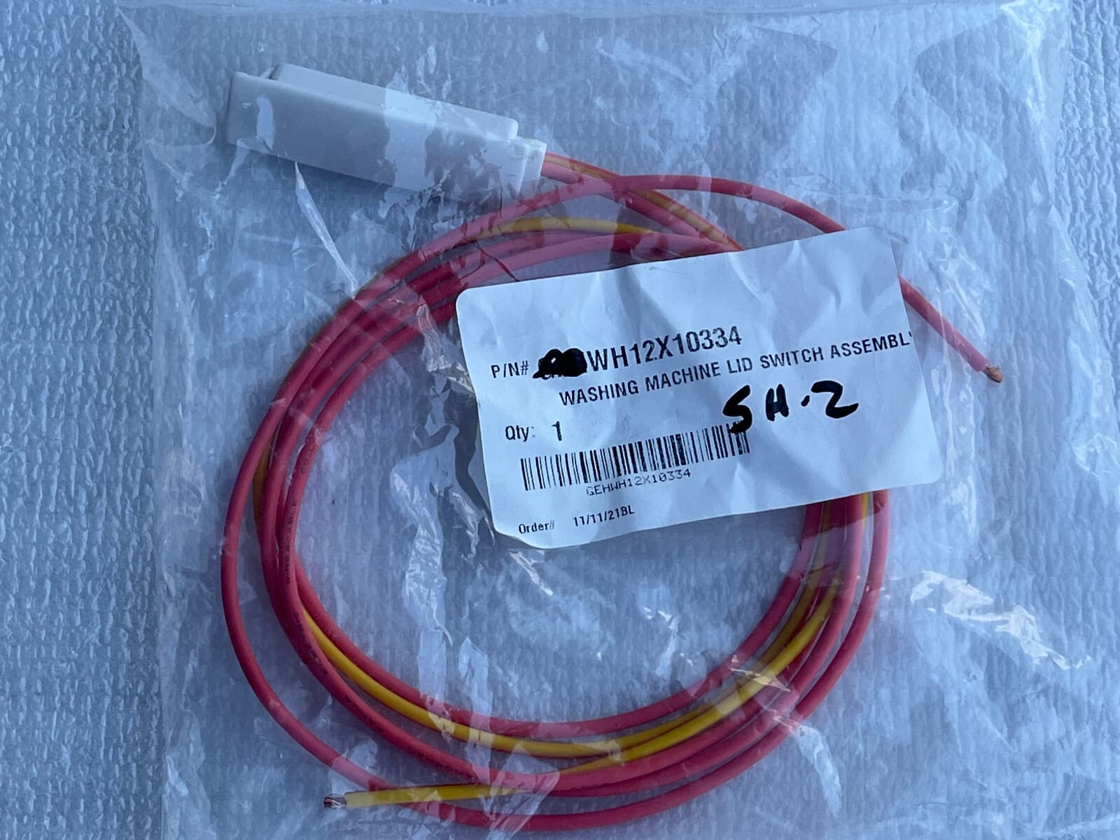 WH12X10334  GE Washer Lid Switch Assembly  New Genuine — thumbnail 8