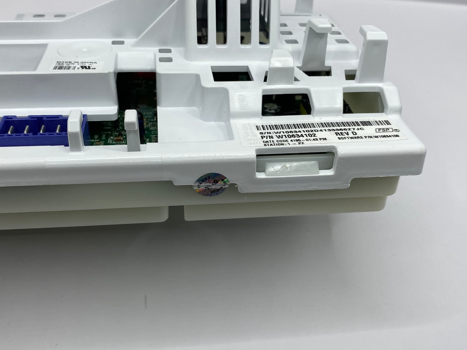 New Genuine OEM Whirlpool Washer Control Board W10634102 — thumbnail 3