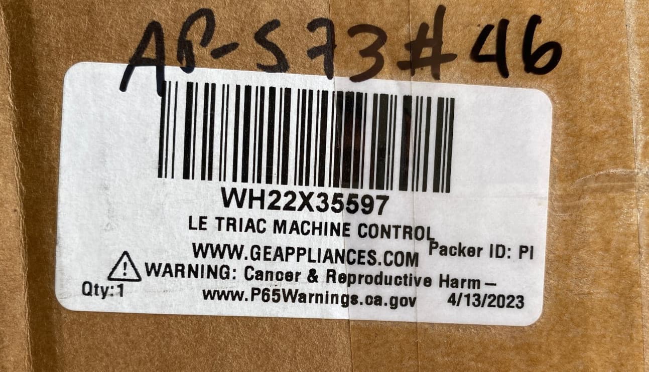 New Genuine OEM GE Washer Machine Control Board WH18X26217 — thumbnail 11