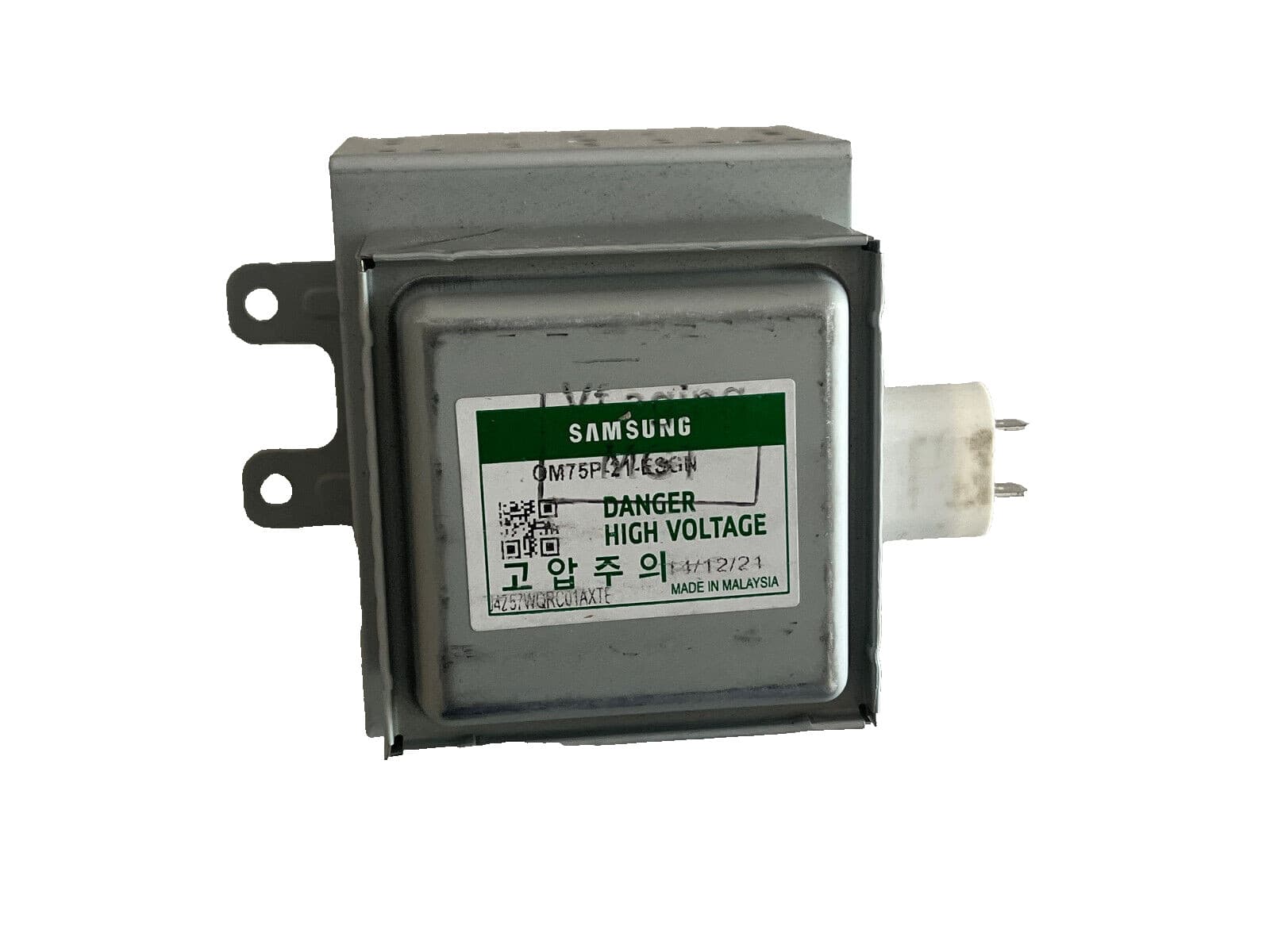 WB27X11079  OEM GE Microwave Magnetron Asm New Genuine — thumbnail 2