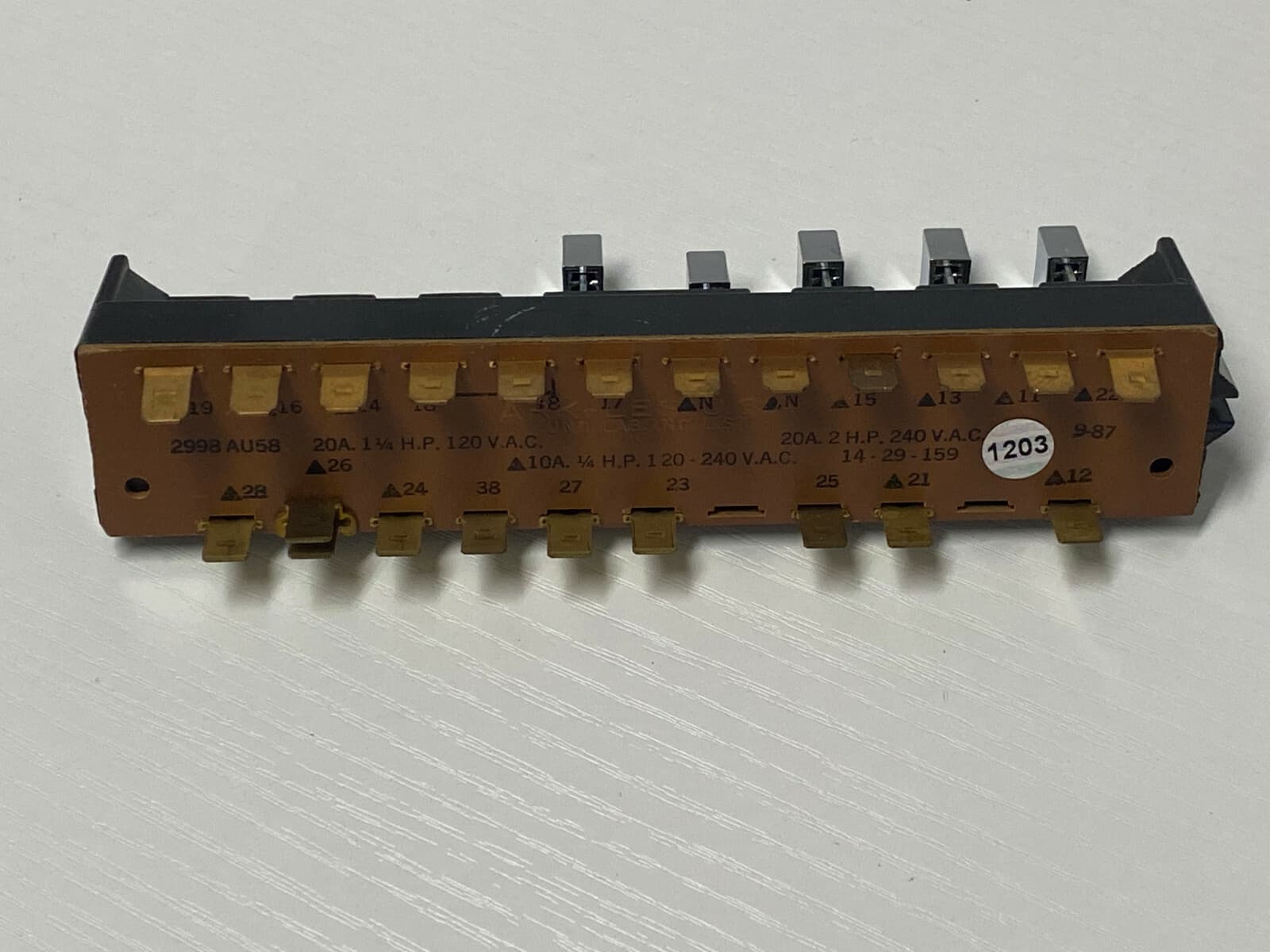 Genuine OEM Bosch Switch Selector Pushbutton 14-29-159