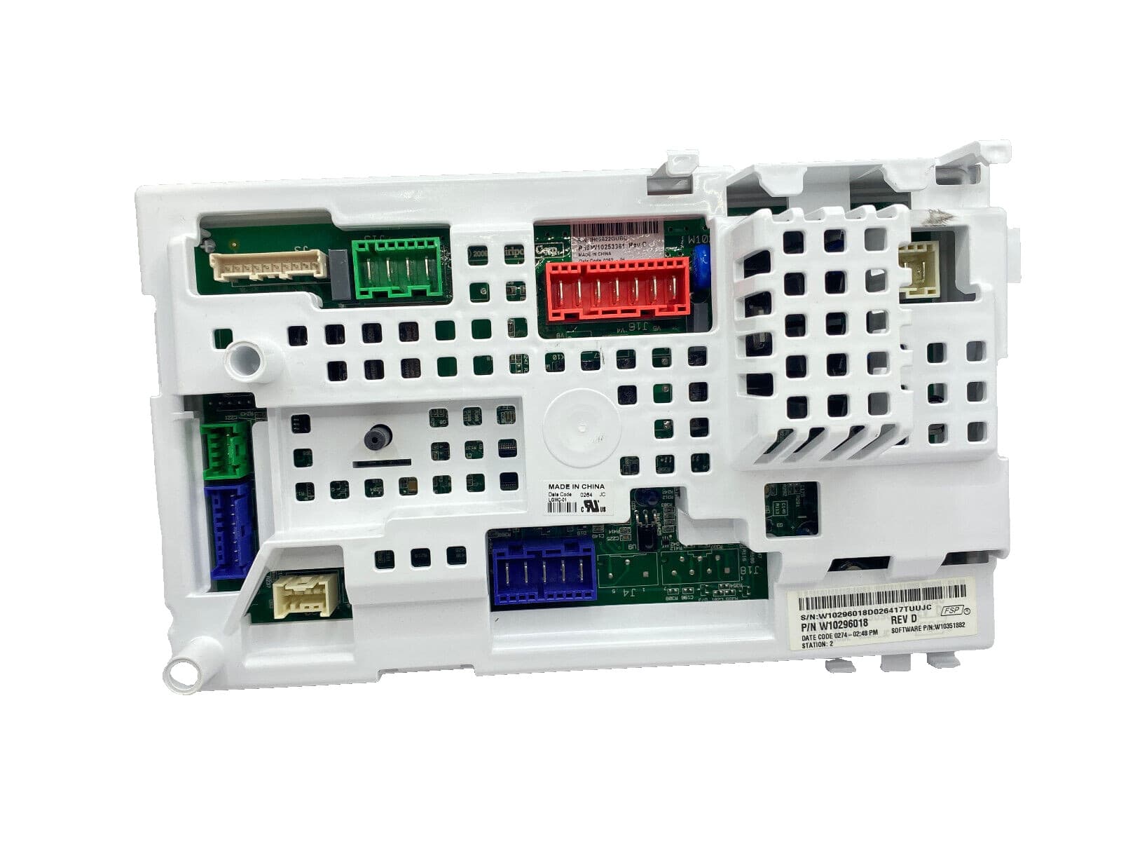 Genuine Whirlpool Washer Electronic Control Board W10393393