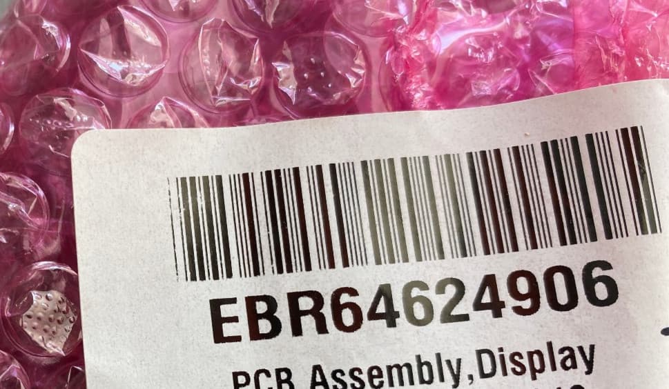 EBR64624906 EBR64624907 OEM LG Range Display Control Board Assembly New Genuine — thumbnail 4