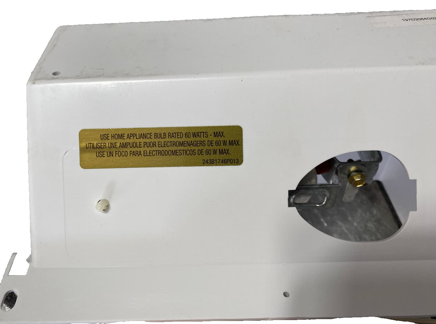 New Genuine GE Evaporator Fan Orifice WR60X10101 — thumbnail 5