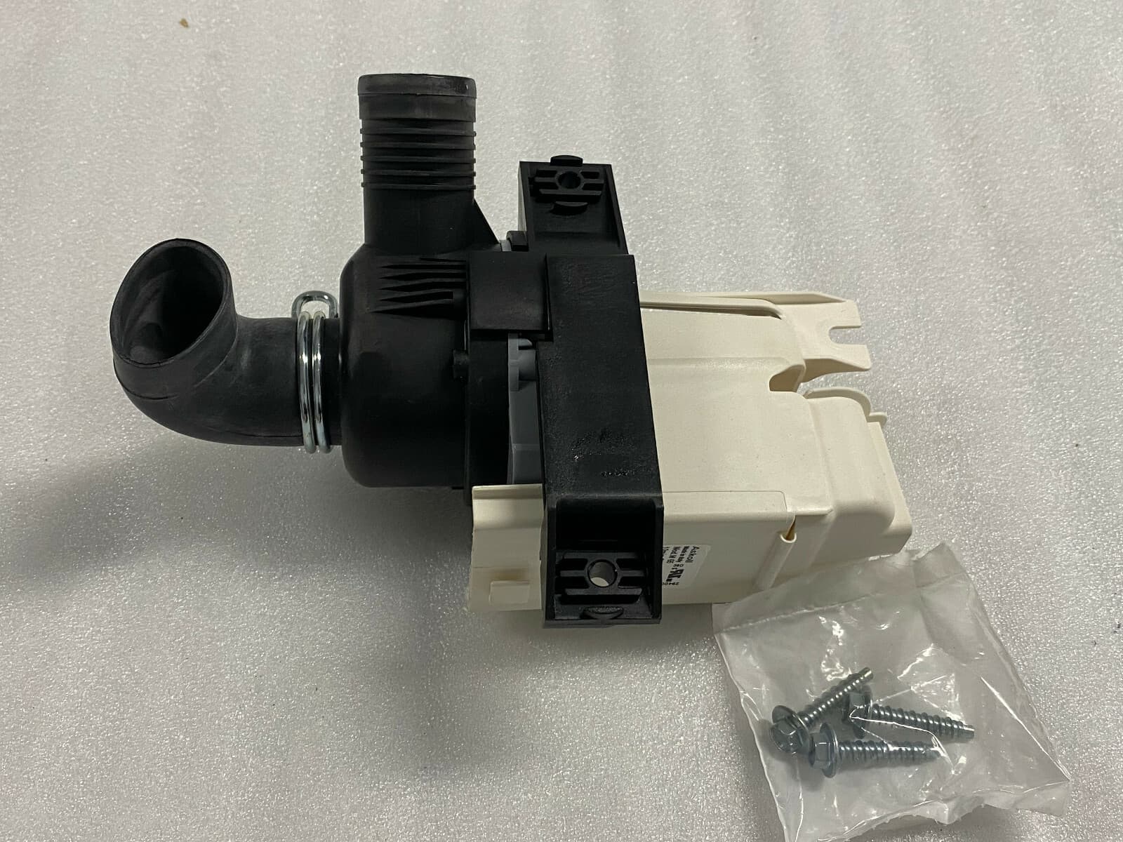 W10536347 Whirlpool OEM Washer Drain Pump Kit NEW Genuine — thumbnail 7