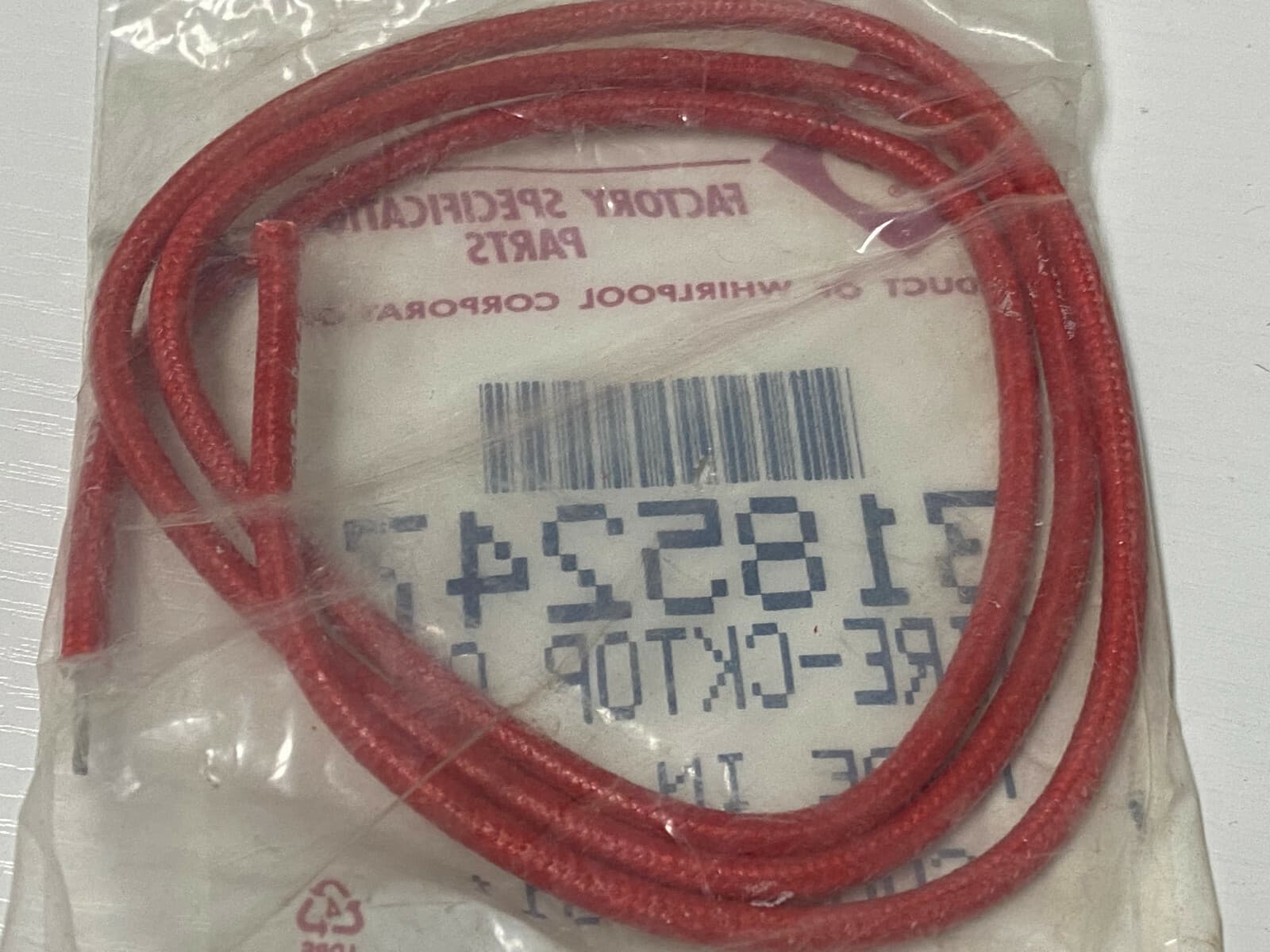 Genuine OEM Whirlpool  Gas Cooktop Top Wire 3185247 — thumbnail 7