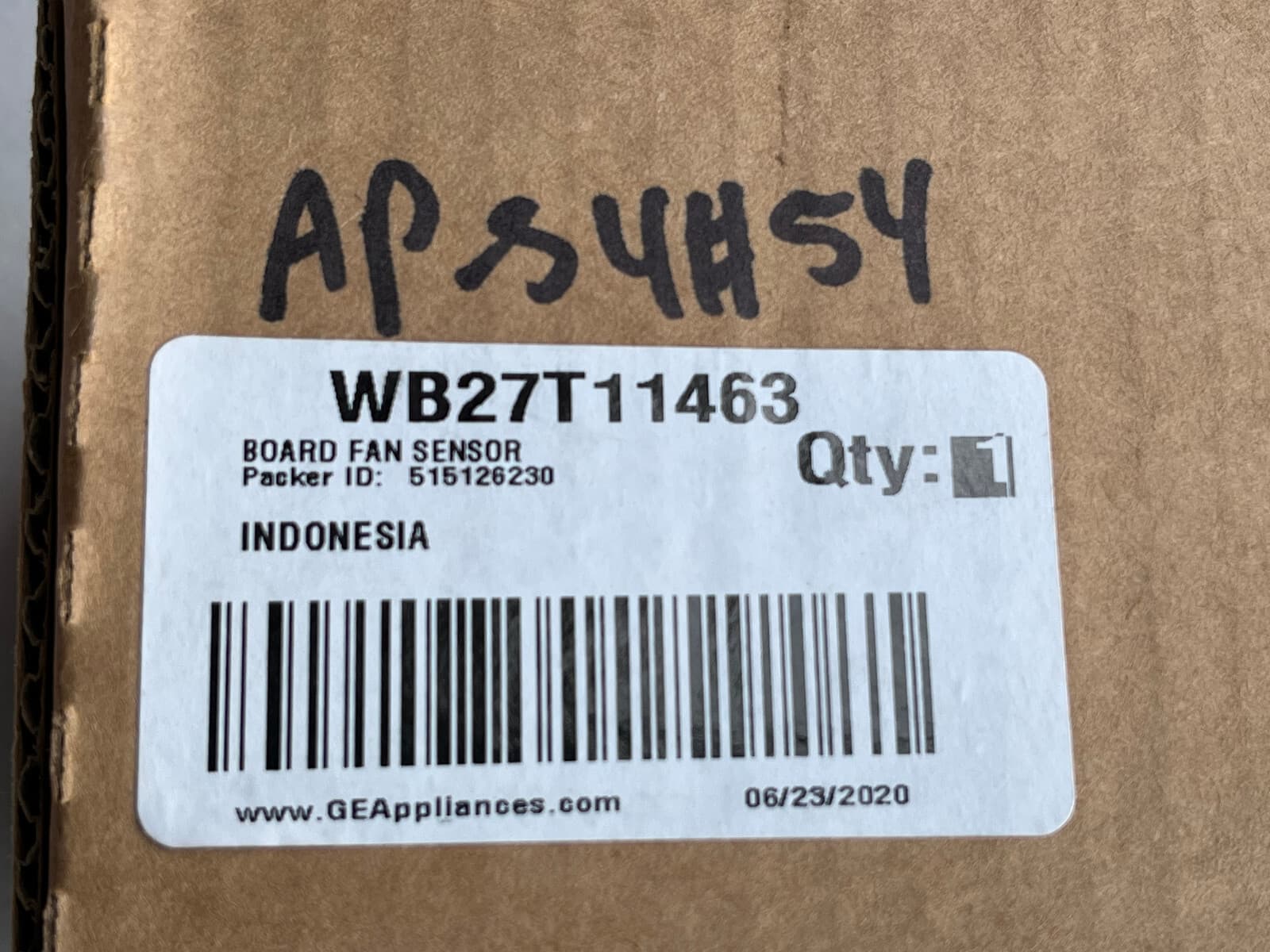 New Genuine GE Microwave Board Fan Sensor WB27T11463 — thumbnail 7