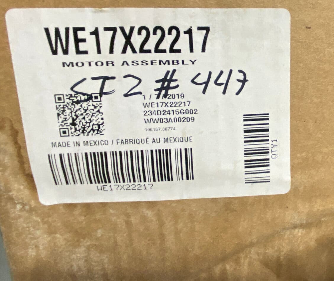 Genuine OEM Dryer Drive Motor WE17X22217 — thumbnail 6