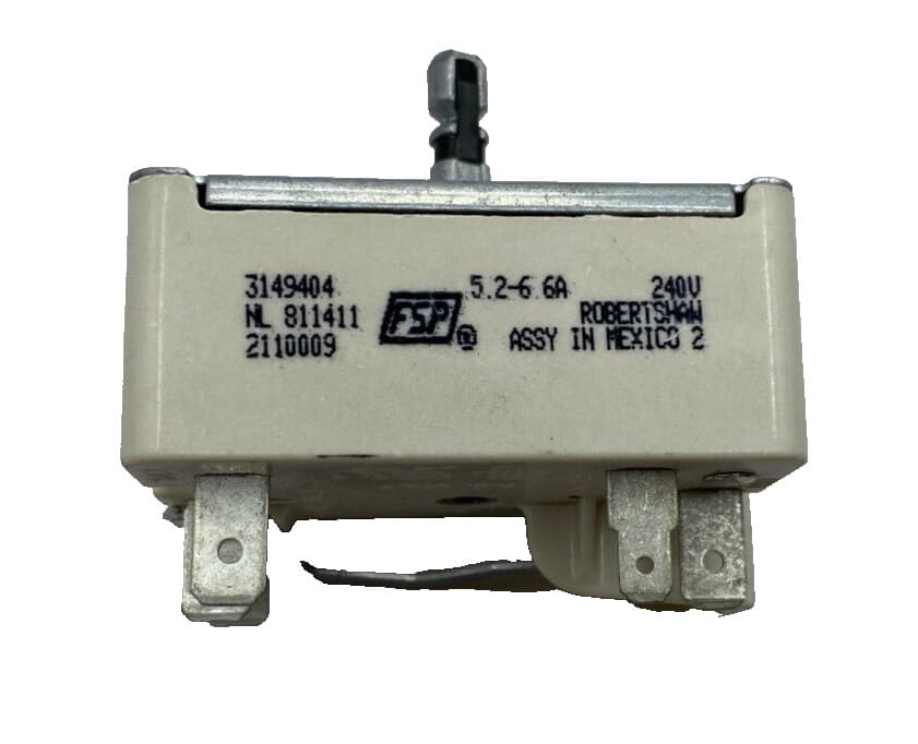 Genuine OEM Whirlpool  Surface Element Switch WP3149404 3149404 — thumbnail 3
