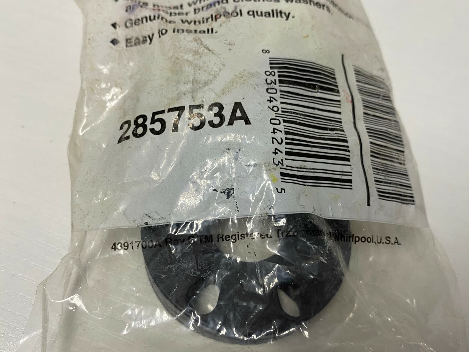 NEW Genuine OEM Whirlpool  Washer Motor Coupling Kit LSR7233DZ1  285753A — thumbnail 9
