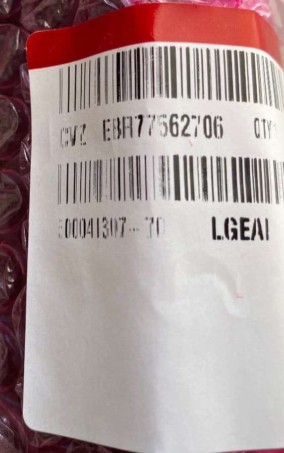 EBR77562706 OEM LG Range Main Control Board Assembly New Genuine — thumbnail 5