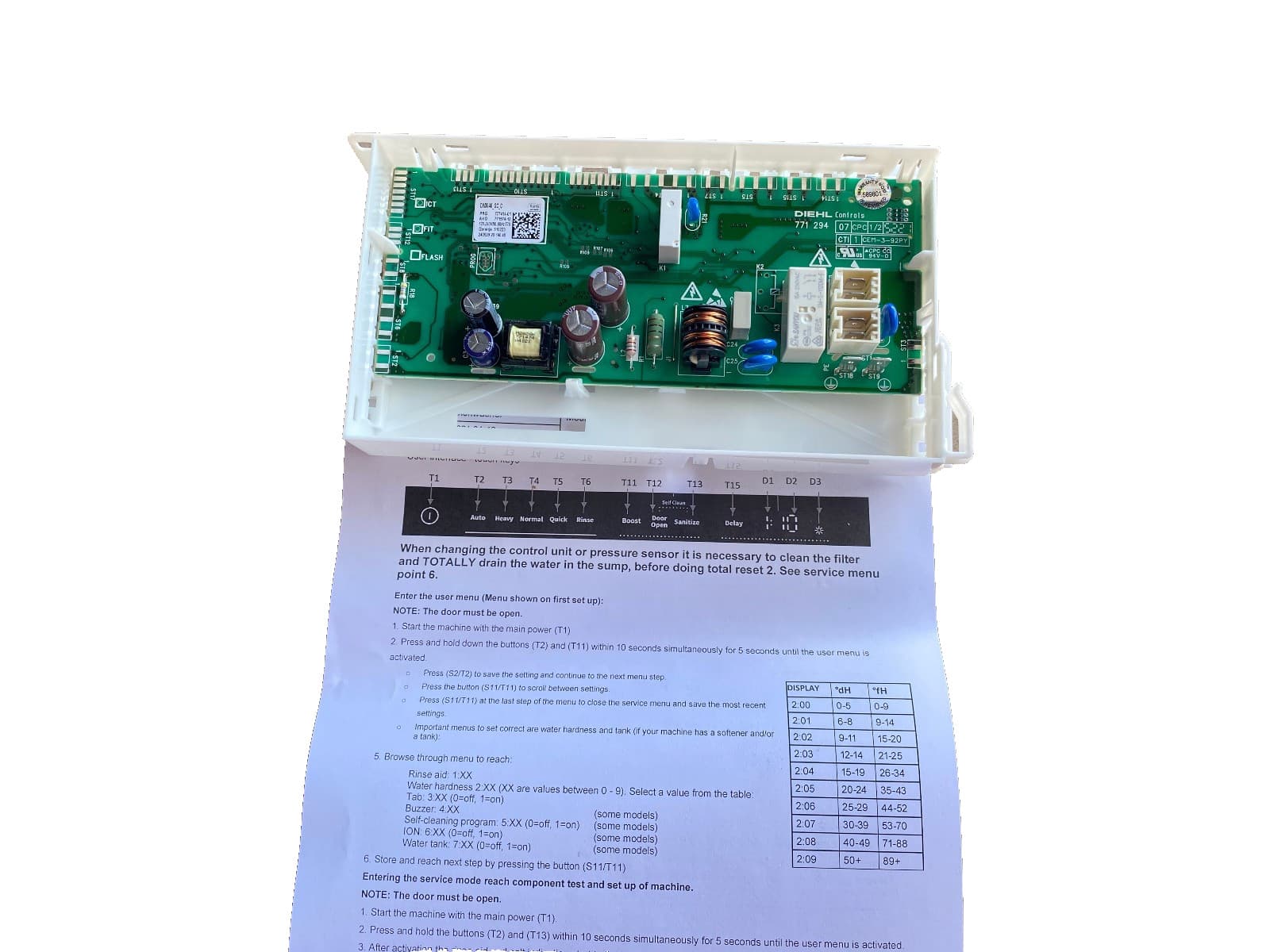 NEW Genuine OEM Hisense Dishwasher Control Board 825243 — thumbnail 7