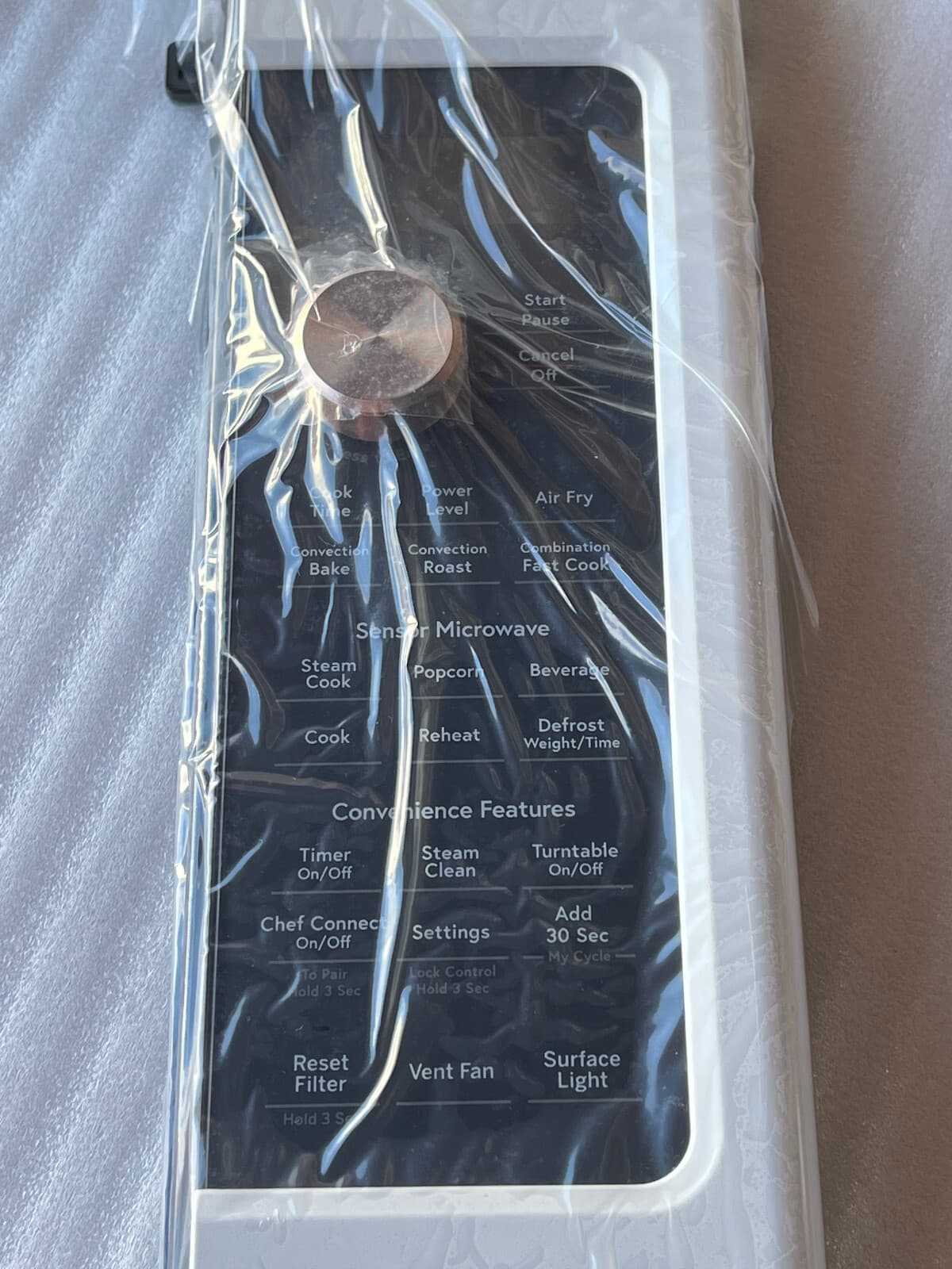 New Genuine GE Microwave Controller Assemblytact Dial WB27X42468 — thumbnail 2