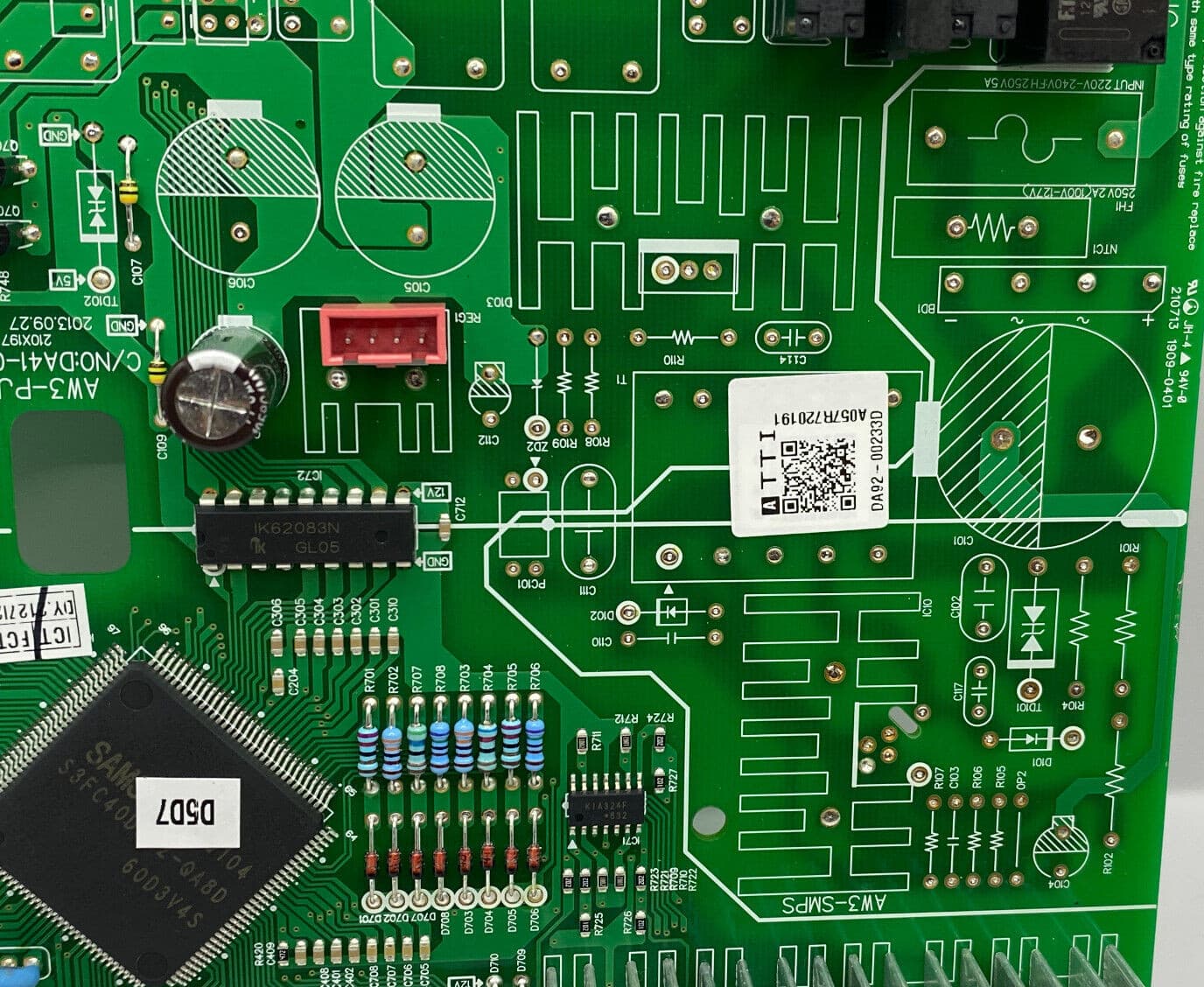 New Genuine OEM Samsung Refrigerator Electronic Control Board DA92-00233D — thumbnail 2