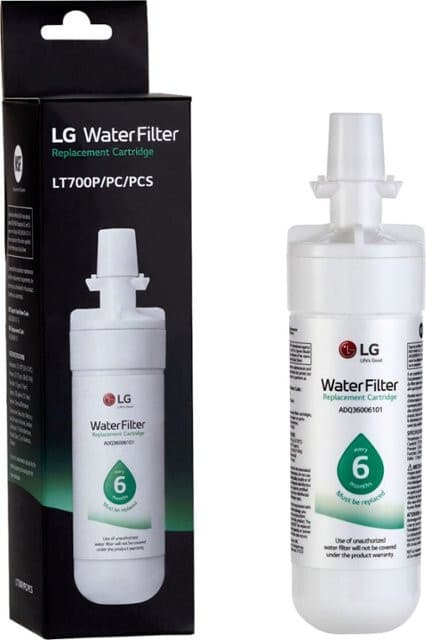 New Genuine OEM LG Refrigerator Water Filter LT700P ADQ36006101 — thumbnail 2