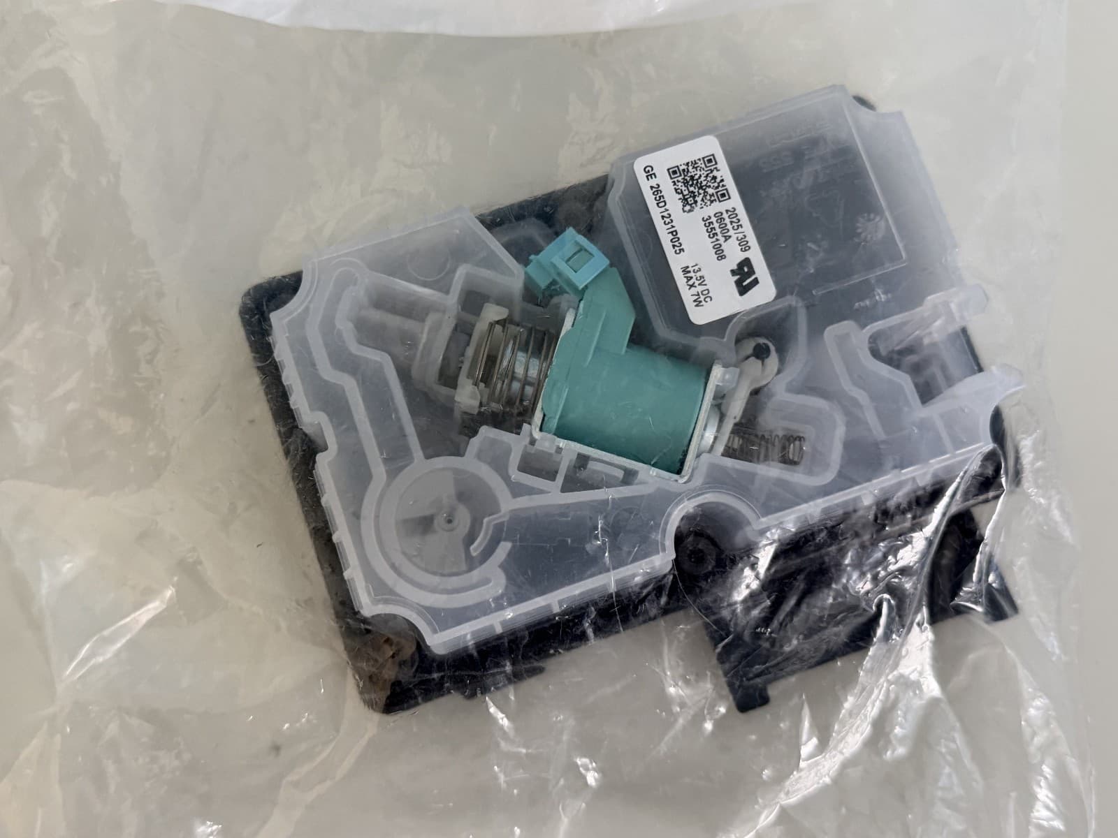 WD12X28239 GE  Dishwasher Detergent Dispenser Module OEM New Genuine — thumbnail 2