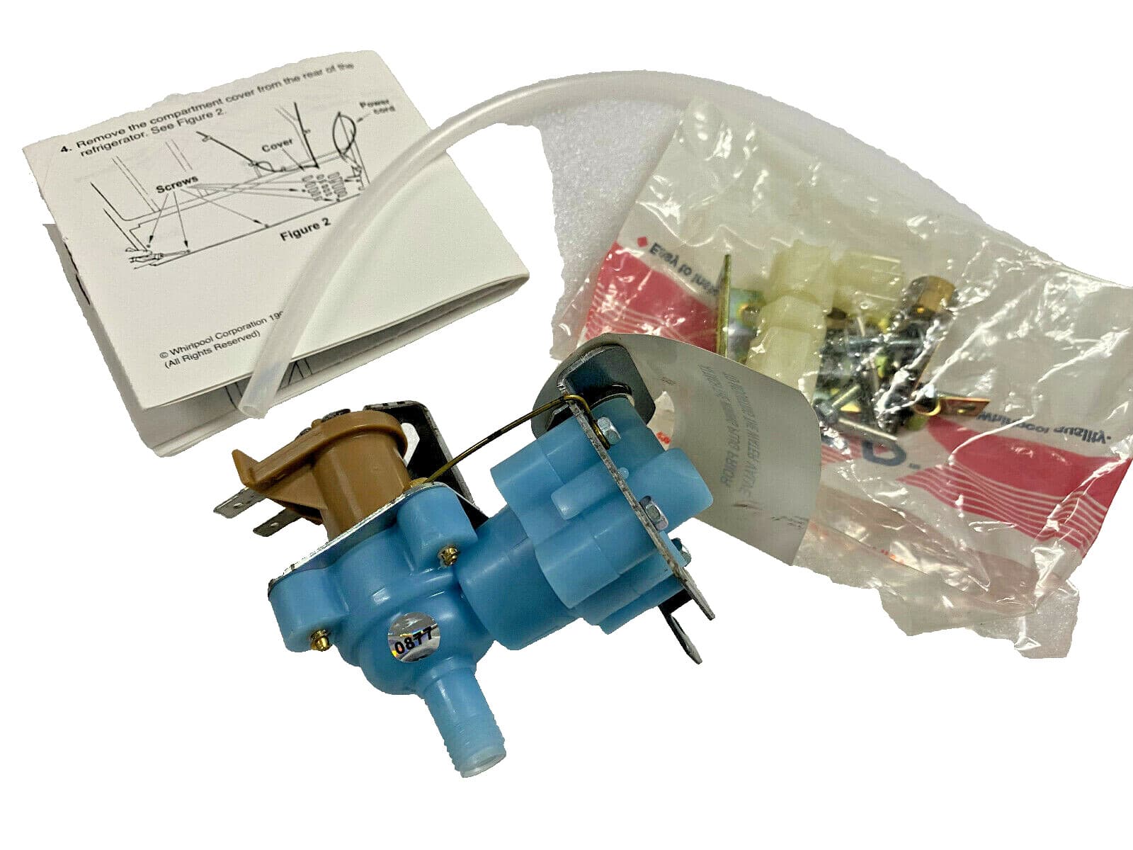 NEW Genuine Whirlpool Refrigerator Water Inlet Valve 4318047 — thumbnail 2