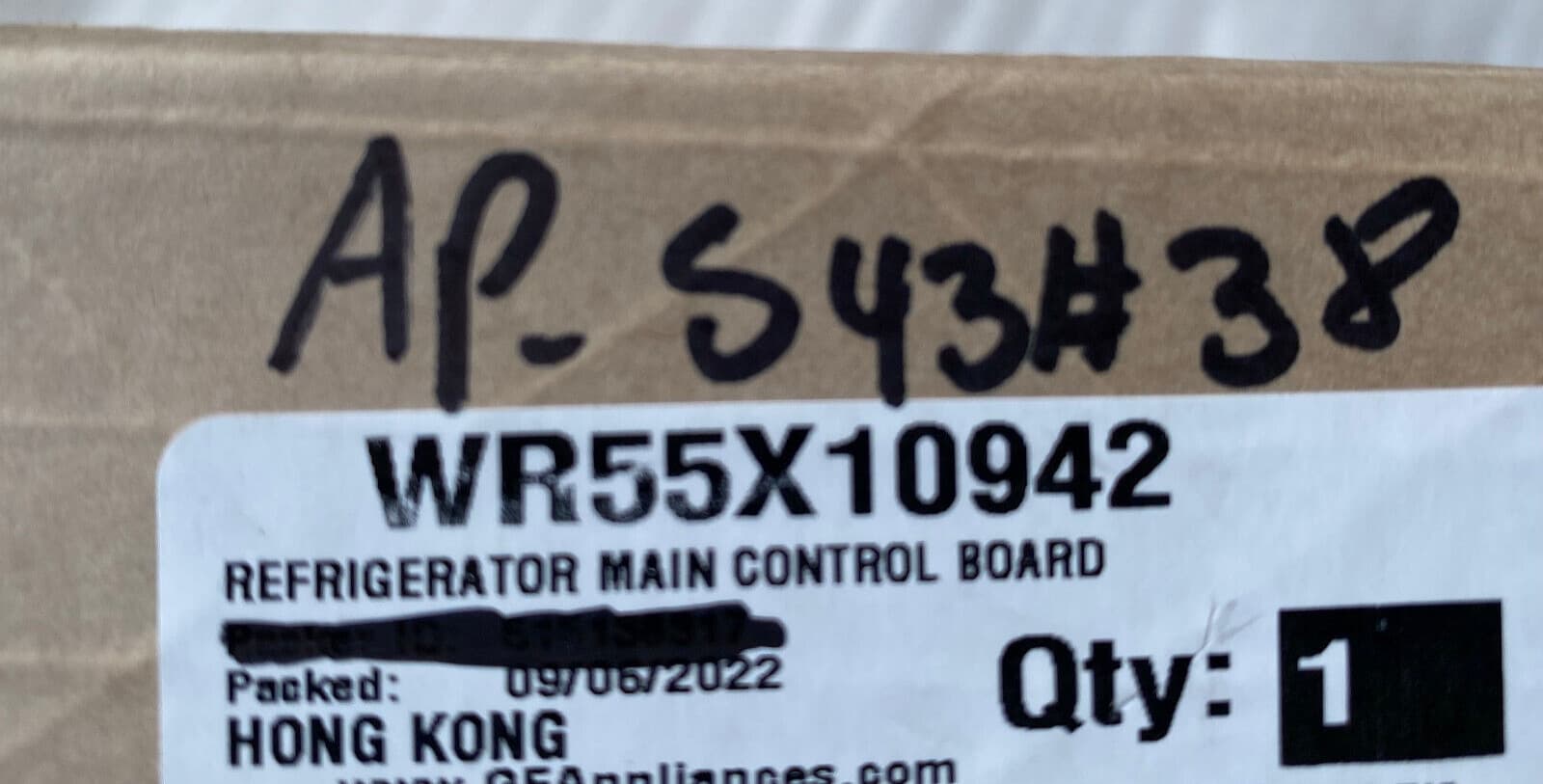 WR55X10942 OEM GE Refrigerator Electronic Control Board New Genuine — thumbnail 17