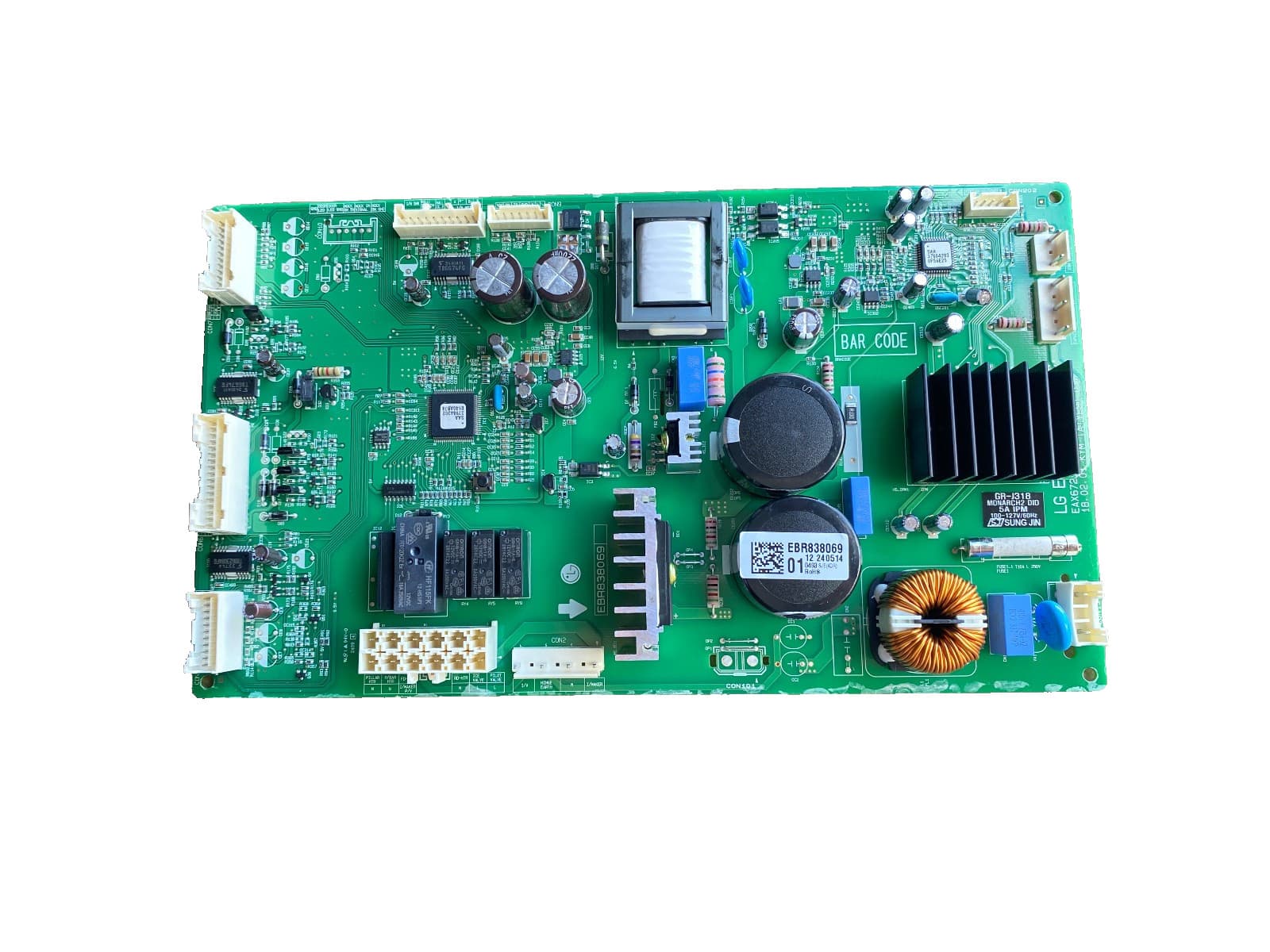 New Genuine OEM LG Refrigerator Main Control Board LFXS30766D/01 EBR83806901