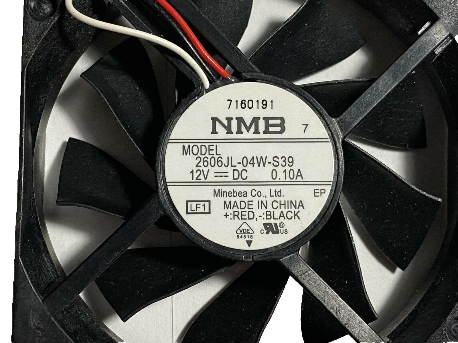 DA31-00070E OEM Samsung Refrigerator Ice Room Fan Genuine NEW — thumbnail 2