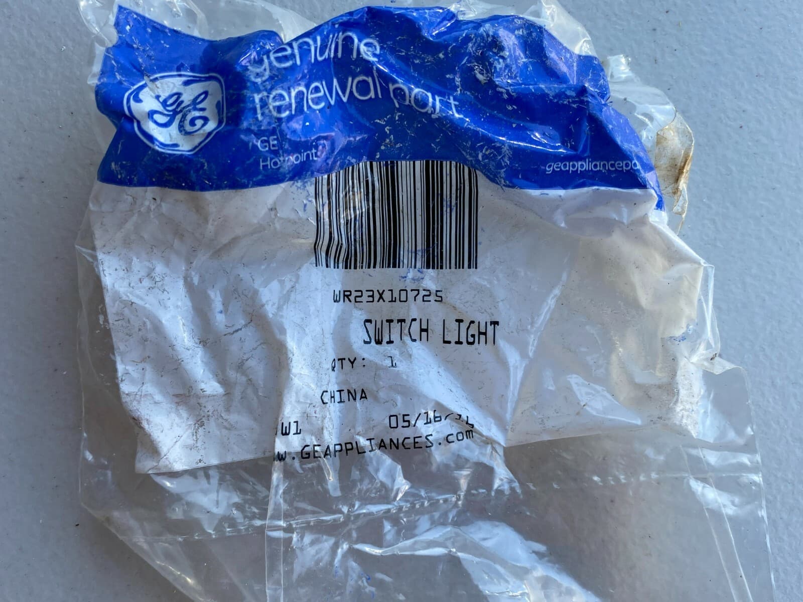 Genuine OEM GE Door Light Switch WR23X10725 — thumbnail 7
