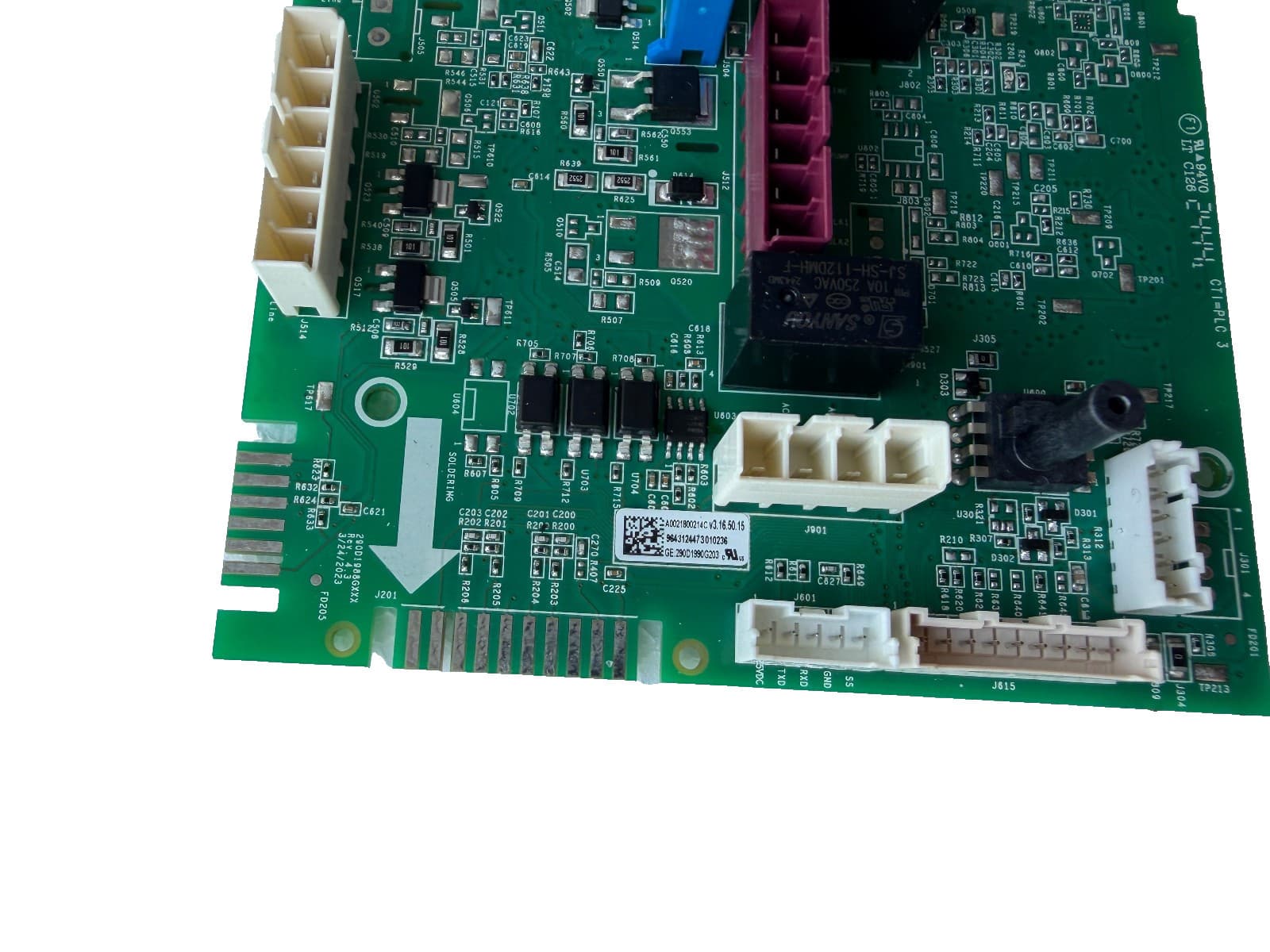 WH22X38697 GE  Washer Main Control Board  New OEM Genuine — thumbnail 3