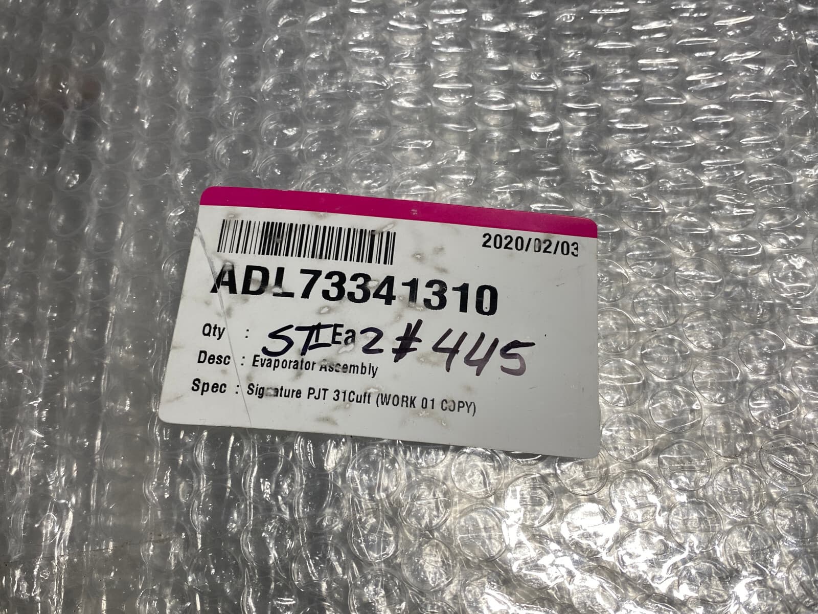 New Genuine OEM LG  Refrigerator Evaporator ADL73341310 — thumbnail 6