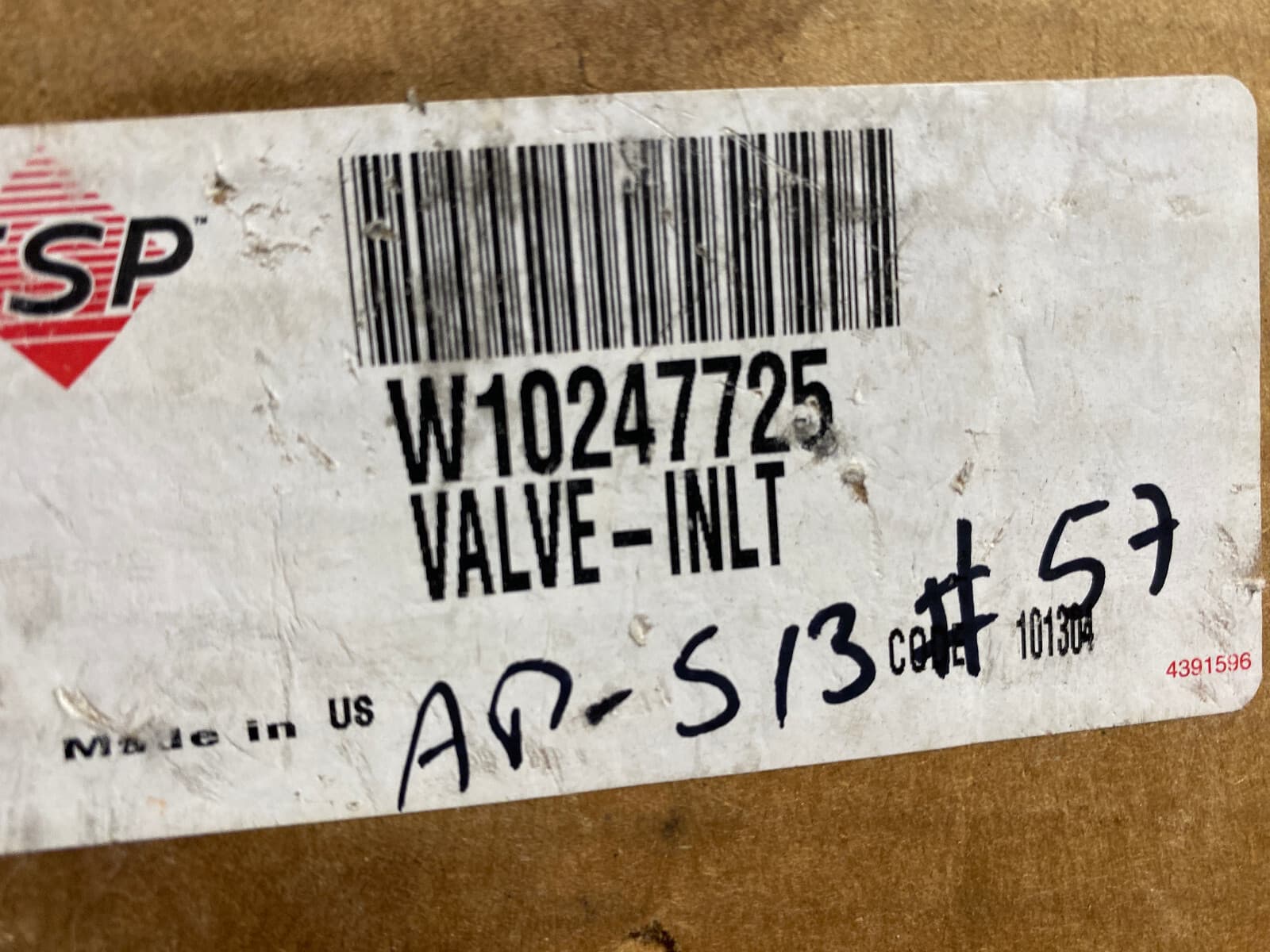 NEW Genuine OEM Whirlpool Refrigerator Water Inlet Valve W10247725 — thumbnail 4