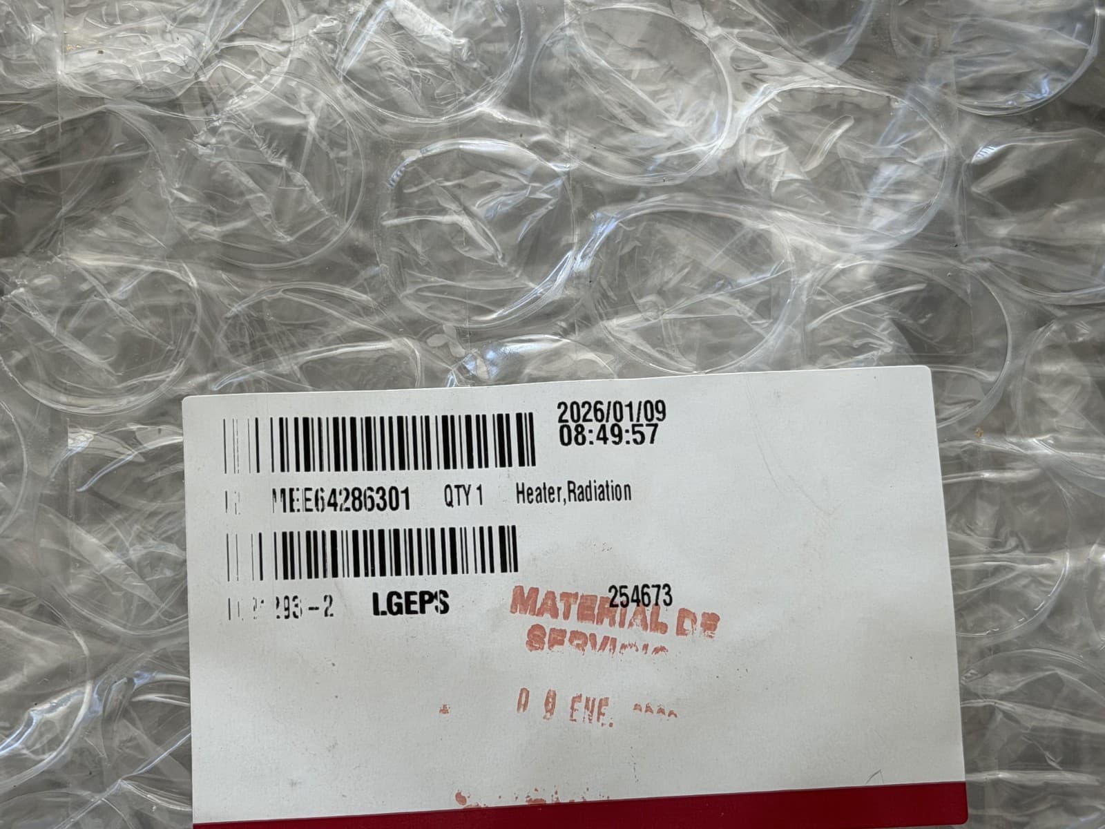 MEE64286301 OEM LG Range Radiant Surface Element Genuine — thumbnail 5