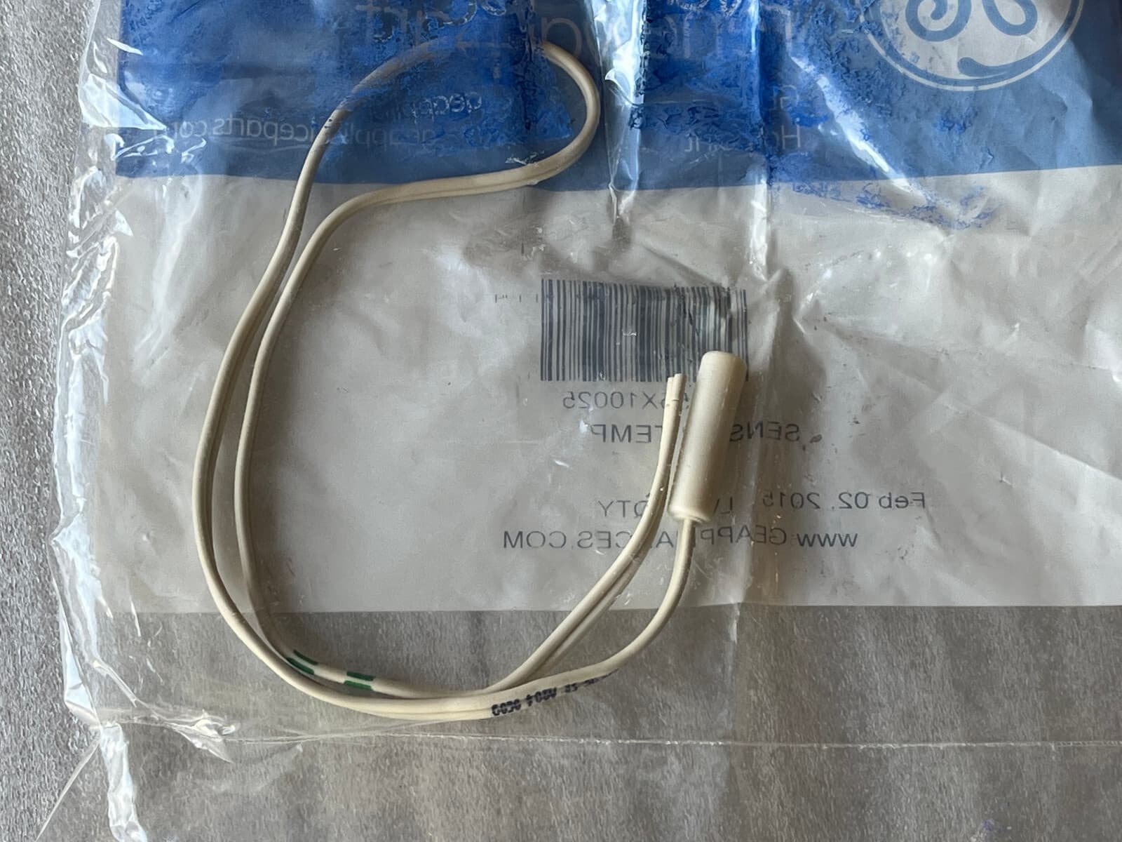WR55X10025  New Genuine GE Refrigerator Temperature Sensor — thumbnail 11
